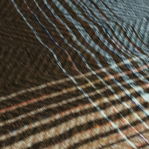 Quagga brand Large 52x52 Blanket Style Scarf/Wrap-Browns/Beige/Black-Polyester - Picture 12 of 16